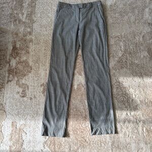 HUGO BOSS Black and White Glen Plaid Tegy dress Pants women’s 2